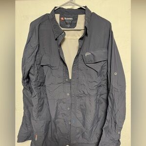 Simms Men's Guide long-sleeve button-up